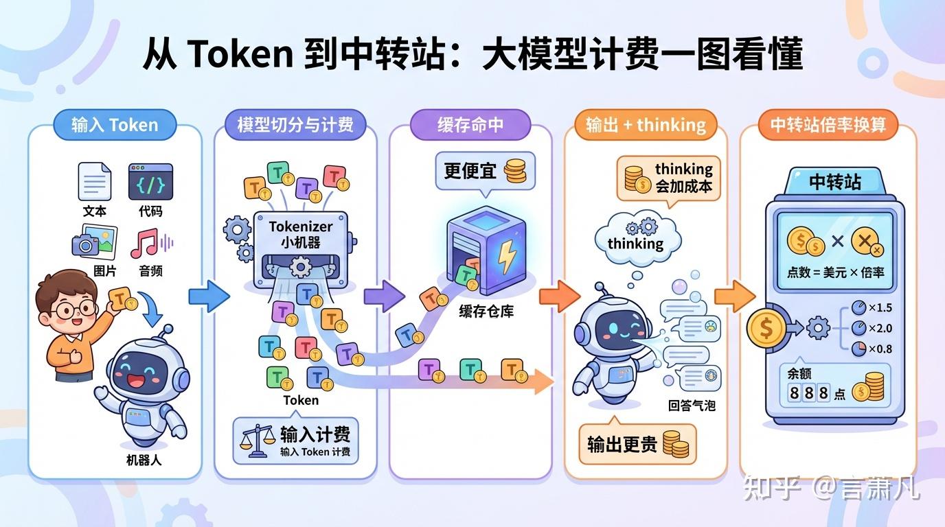 AI大模型Token计费概览